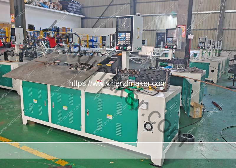 Automatic-2D-Wire-Bending-Making-Machine-with-Punching-Function